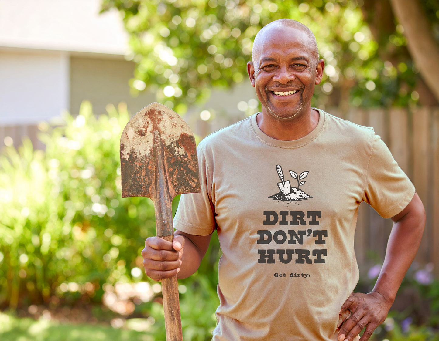 Dirt Don't Hurt Crewneck T Shirt