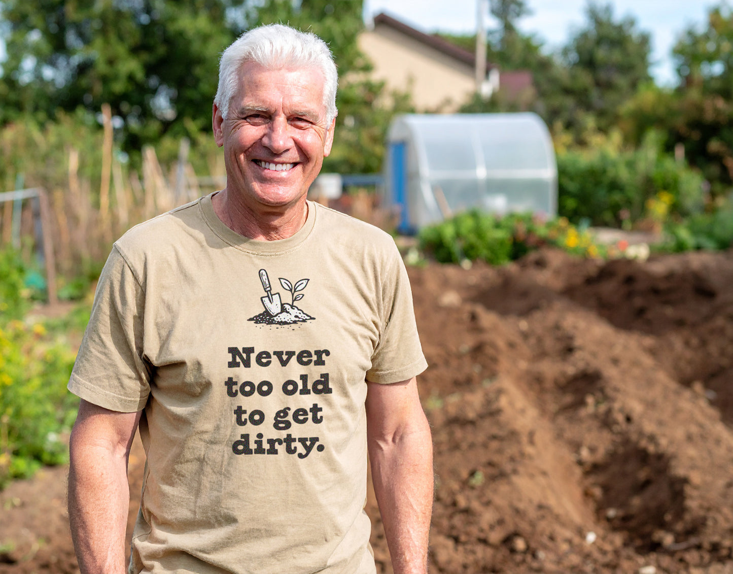 Never Too Old Crewneck T Shirt